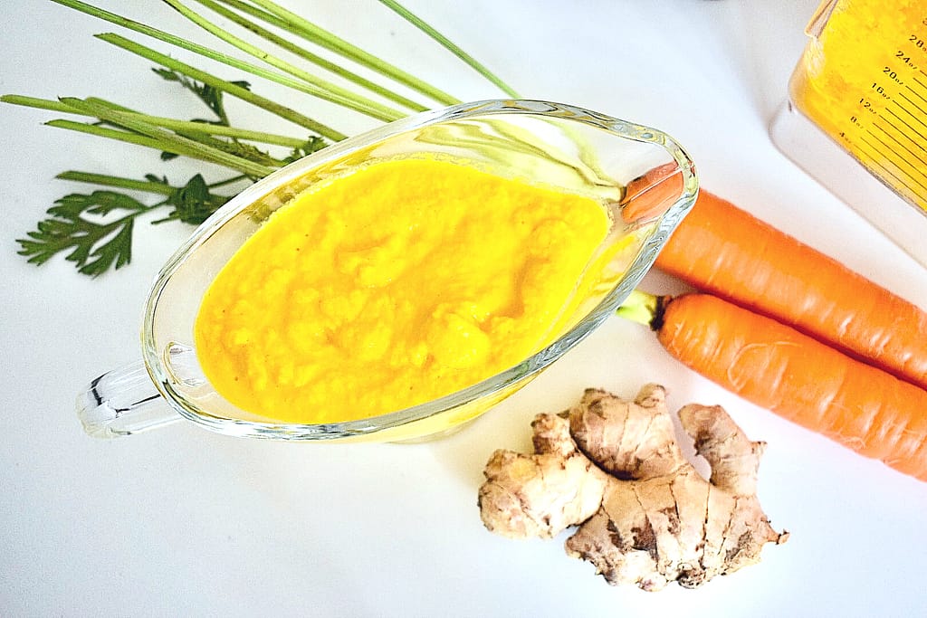 Carrot ginger dressing