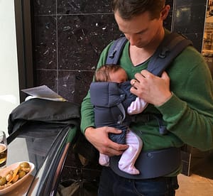 baby in Becco carrier