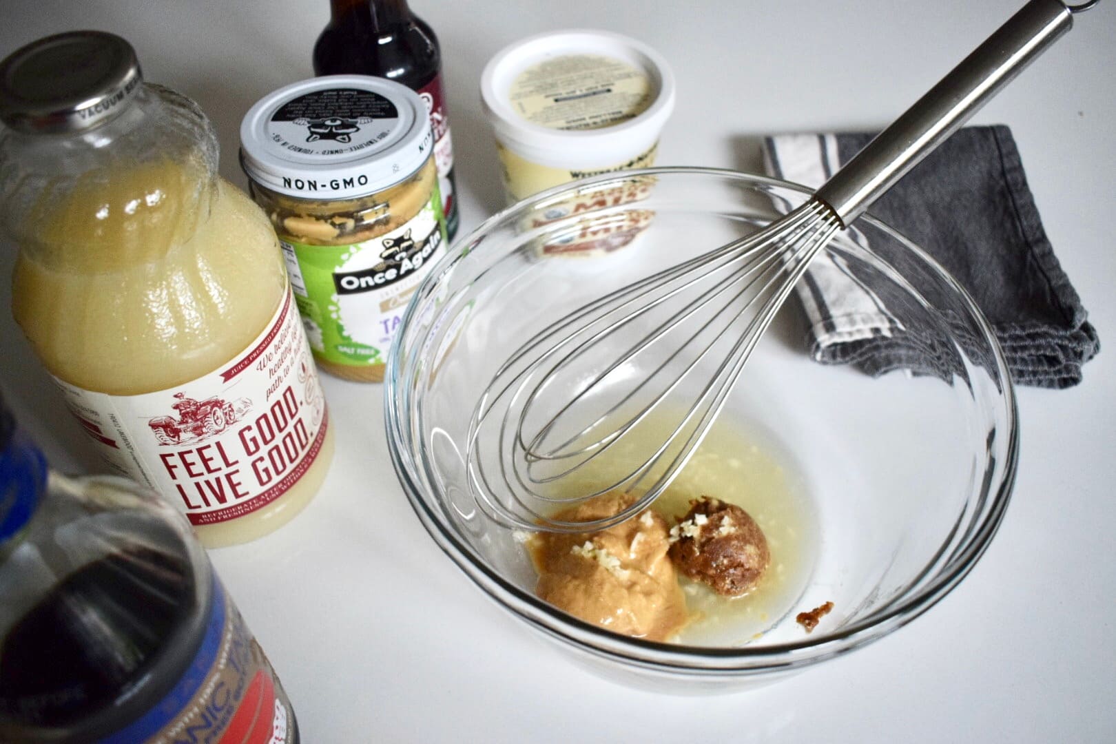 Step 1 - whisk all ingredients together until smooth