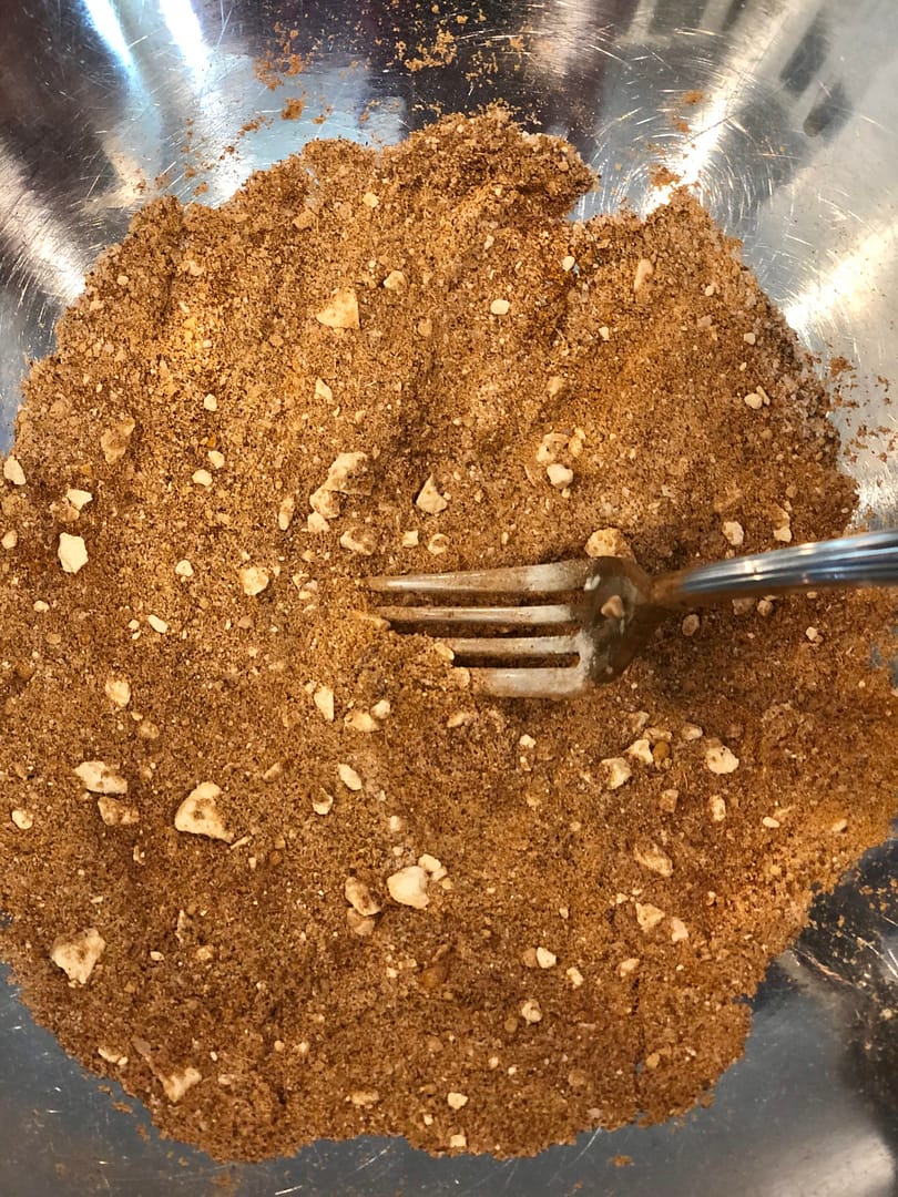 Step 1 - mix spices